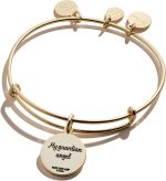 Alex and Ani Because I Love You Expandable Wire Bangle Bracelet for Women, Meaningful Charms, 2 to 3.5 in - Image 2